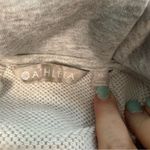 Athleta French Terry Pique Hoodie Heather Grey Size XS Oversized Gym Athletic Photo 2