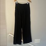 NEW SoundStyle Linen Pants Black Relaxed Comfortable Elasticized Waist Photo 1