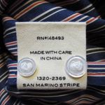 NWT Doen Jora in San Merino Stripe Cotton Poplin Oversized Shirt Dress XL Blue Photo 5