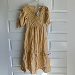 SEA NY New‎ York Sia Cut Out Dress in Hay NWT XXS Yellow Photo 7