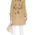 Calvin Klein New! Women's Belted Trench Coat Long Jacket Size XL Color Khaki Photo 0