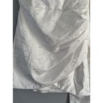 Lulus NWOT Posh Behavior White Pearl Bow One Shoulder Mini Dress Size Medium Photo 7