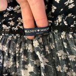 Brandy Melville 3/4 Sleeve Crop Top Off Shoulder Y2K Trendy Soft Girl Aesthetic Photo 4