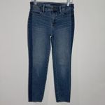Talbots Slim Ankle Jeans Shadow Side Stripe In Blue Size 4 Photo 1