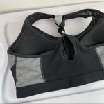 Avia  Sz Large Black Grey Zip Up Mesh Sports Bra Photo 8