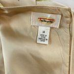 Talbots Vintage Neutral Floral Short Sleeve Silk Dress Size 10 Photo 7