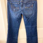 American Eagle  favorite boyfriend flare raw hem jeans Photo 1