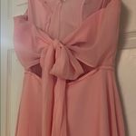 Christina Wu Blush Pink Maxi Dress Size 0 Photo 3