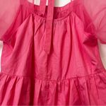 Tuckernuck Pomander Place Tinsley Top Women’s Bubblegum Pink Blouse Size M Photo 7