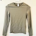 PINK - Victoria's Secret Olive green long sleeve Photo 0