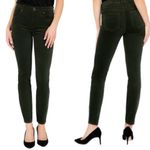 Kut From The Kloth New Diana Skinny Jean Corduroy Dark Green Women’s Size 2 Photo 9