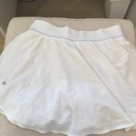 Lululemon  Women’s Court Rival High-Rise Skirt 6 White Tall Photo 3