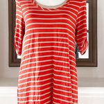 Athena Marie Striped Top, Size M Photo 7