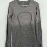 Lululemon swiftly gray ombre long sleeve 6 Photo 0