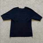 Elie Tahari  Black Long Sleeve Women's Top Photo 7