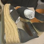 Franco Sarto Like new Carma Black Wedge Sandals Photo 7