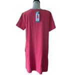 Ellen Tracy A-Line Cotton Red Robin Short Sleeve Dress Size X-Large Photo 1