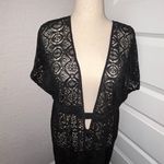 Club Z Collection  Low Front Short Sleeve Maxi Coverup Dress Size 3X Photo 1