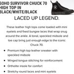 Converse Soho Survivor Chuck 70 High Top Black 7 Photo 15