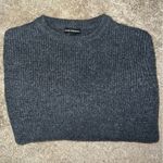 Club Monaco Women's merino wool Gray Sweater Small Photo 3