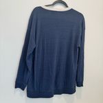 Marine layer  LINA DOUBLE KNIT CREW SWEATER XL Photo 4