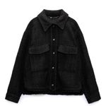 ZARA Crop Tweed Jacket Photo 0