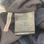 Norma Kamali Snake Mesh Mio Swimsuit SZ Small NWT True Navy Metallic Swim Beach Photo 12