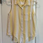BeachLunchLounge striped button down sleeveless shirt • Size XS Photo 1