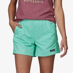 Patagonia Baggies Mesh Lined Water Repellent Athletic Shorts Early Teal 5” Photo 0