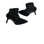 MIA  Womens Crystal Holiday heel Black boots Myley 8.5 New Photo 4