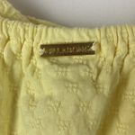 Billa Bong yellow cropped top woman’s size large Photo 8