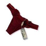 frankie's bikinis Frankie's Malia Bikini Bottom in Maroon NWT Photo 2