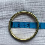 Malachite Brass‎ Bangle Green Vintage Gold Bracelet Photo 12