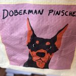 TJ Maxx Puppy Dog Collage Bag Giant Shoulder Tote Reusable Photo 4