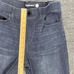 Betabrand Jeans Women Large Dark Wash Straight Leg Denim Jegging High Rise Photo 7