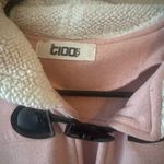 Pink Toggle Teddy Jacket for Women Size M Photo 6