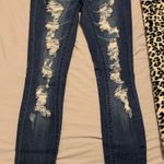 Indigo Rein Distressed Jeans  Photo 0
