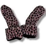 UGG  Boot Socks Women's Medium Large Pink Leopard Fuzzy Lined Cozy Slippers Photo 0