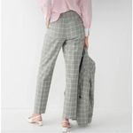 J.Crew Size 4 Kate Straight Leg Pant in Plaid Italian Stretch Wool Blend Photo 1