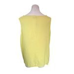 Women's Oh My Gauze! Butter Yellow Cotton Top Photo 2