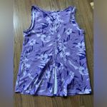 Columbia  purple floral tank top medium Photo 4