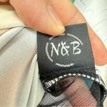 Vintage Y2K Style N&B Black Mesh Sleeve Butterfly Blouse Womens M Colorful Sheer Yellow Size M Photo 6