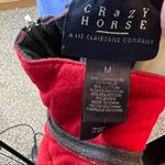 Vintage‎ Crazy Horse Vest Size M Photo 6