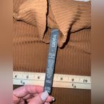 Vuori NWT  Bleeker Long Sleeve Ribbed Bodysuit Caramel- Size Large Photo 4