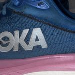 Hoka One One Bondi 8 Coastal Sky Blue Pink Running Shoes Sneakers Women’s Size 9 Photo 4