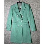 TAGLIATORE Italian Green Cashmere Blend Double Photo 1