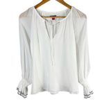 Vince Camuto Long Ruffle Sleeves Casual Minimalist Work Weat Top Size XS Photo 0