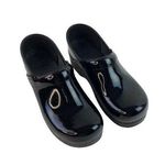 Dansko Black Patent Leather Comfort Clog Shoes Womens 10.5-11 Nurse Professional Photo 0