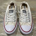 Converse All Star Low Tops Lace Up White Shoes Women’s 7 Photo 1