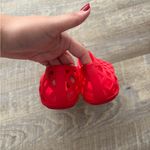 Nicole Miller  red jelly flats Photo 1